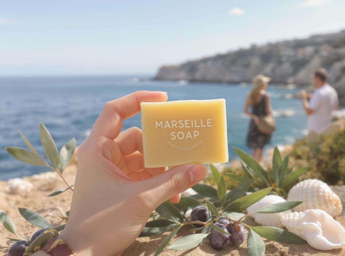 A valódi Marseille-i szappan olivaolajat és sót tartalmaz.