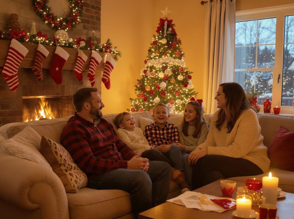 A családi összejövetel mindig emeli a decemberi hangulatot.